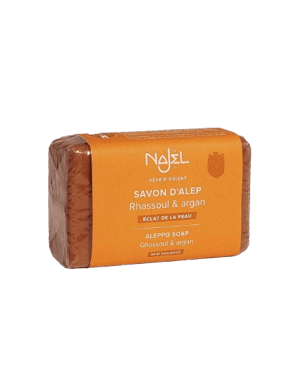 Savon d'Alep Argan &amp; Rhassoul Najel 100g