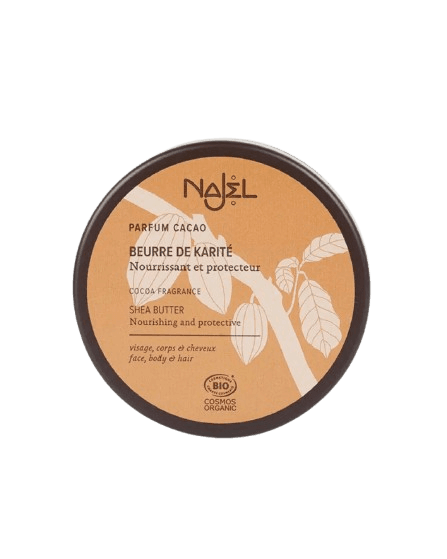 Beurre de Karité Parfum Cacao Cosmos Organic 100g Najel